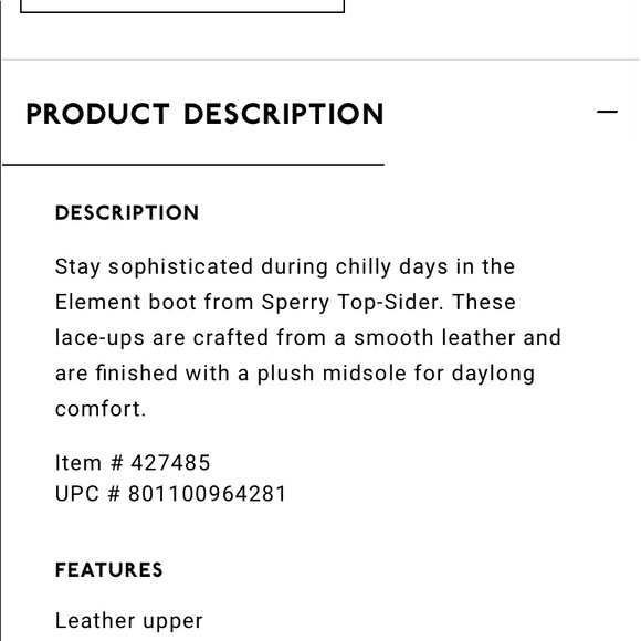 Sperry element boot - Picture 7 of 7